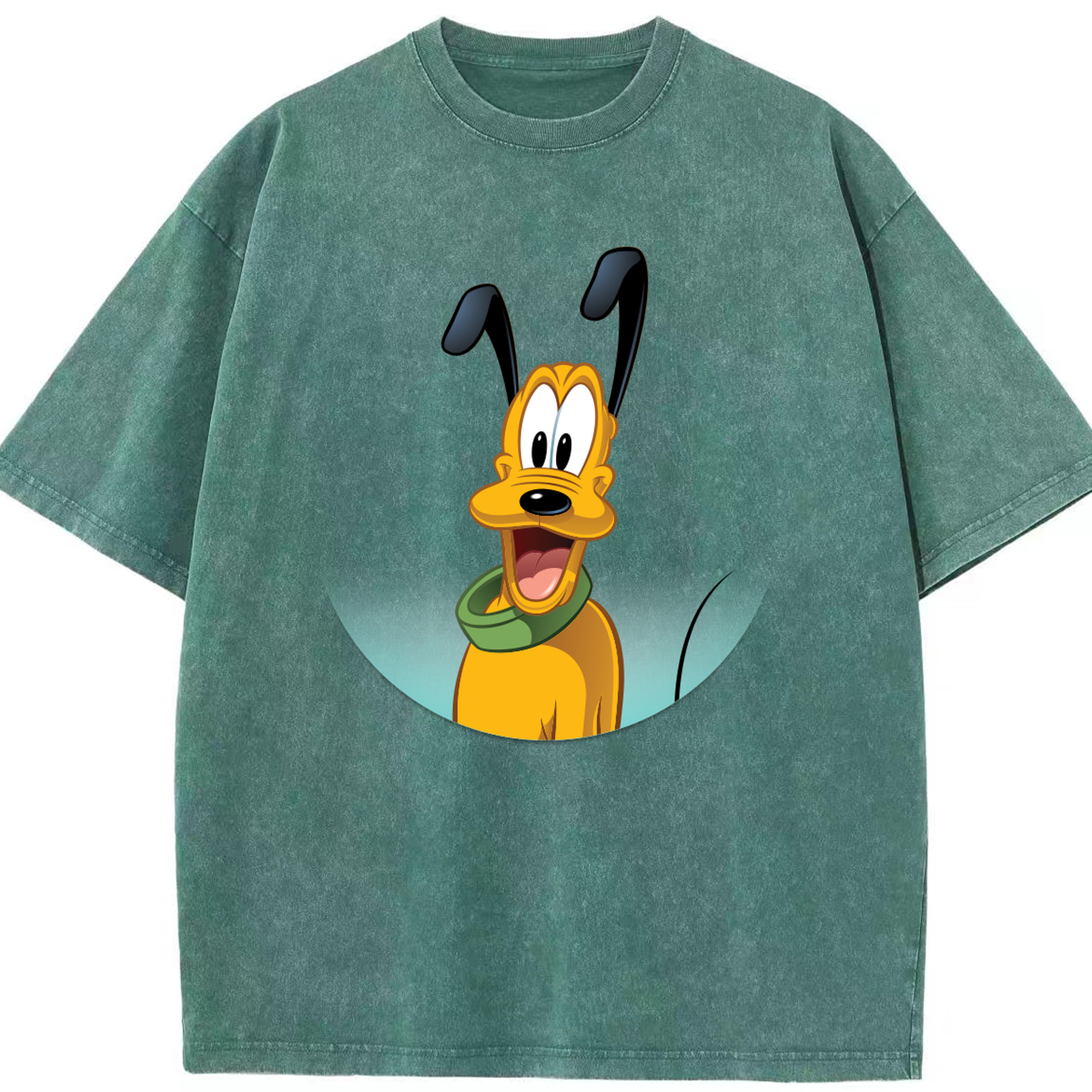 （画像用） ミッキーマウス Mickey Mouse 綿100% ヴィンテージ風 半袖Tシャツ（フロントプリント）